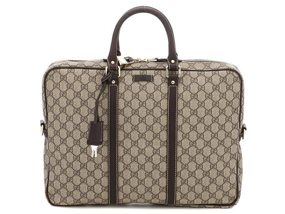 Gucci Briefcase Business Bag GG Canvas